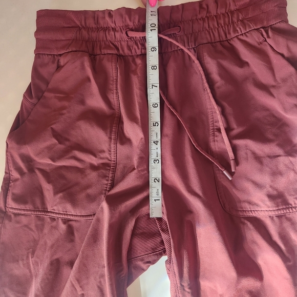 Lululemon Beyond The Studio Crop Pants Burgundy Size 6. - Picture 7 of 8